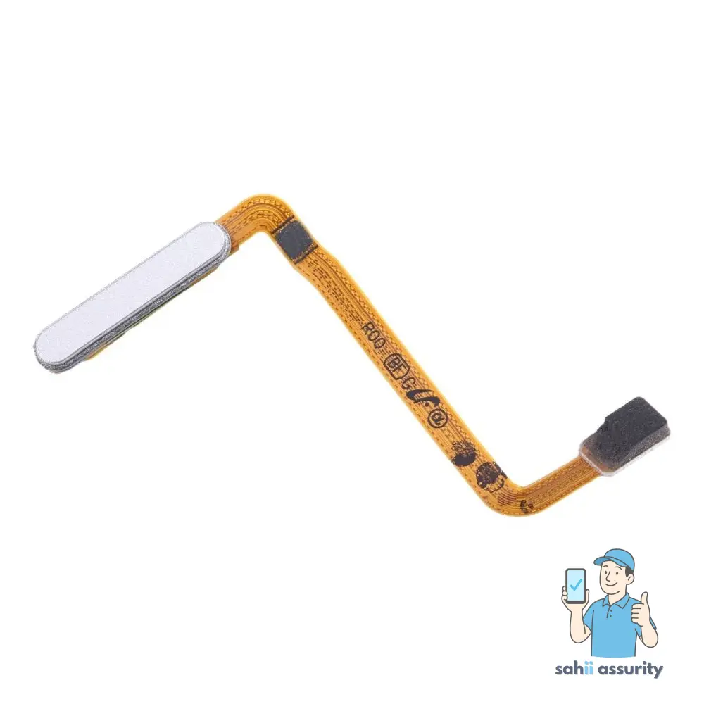 Fingerprint Sensor with Flex Cable for Samsung Galaxy M34 5G White